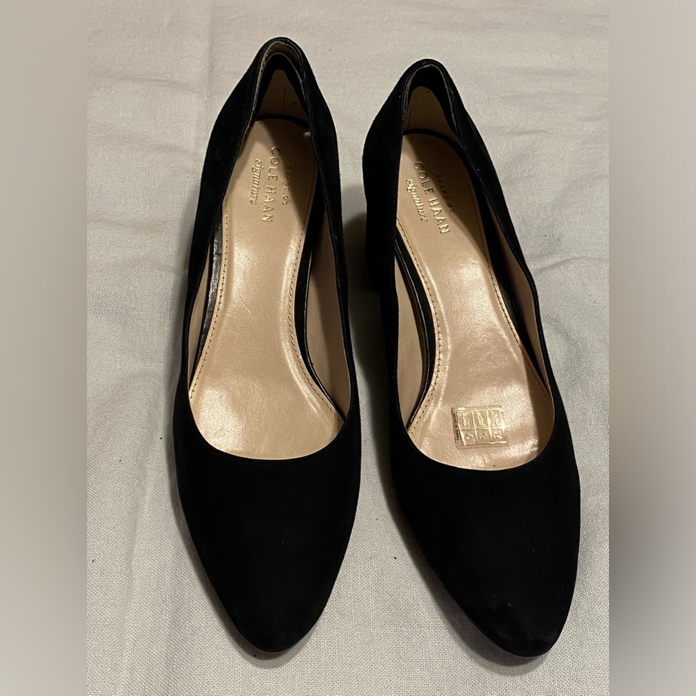 Cole Haan block heel office career dressy pump